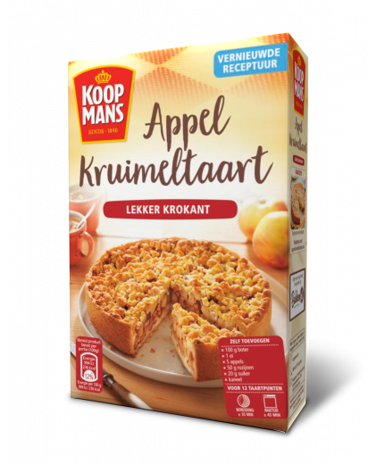 Appelkruimeltaart