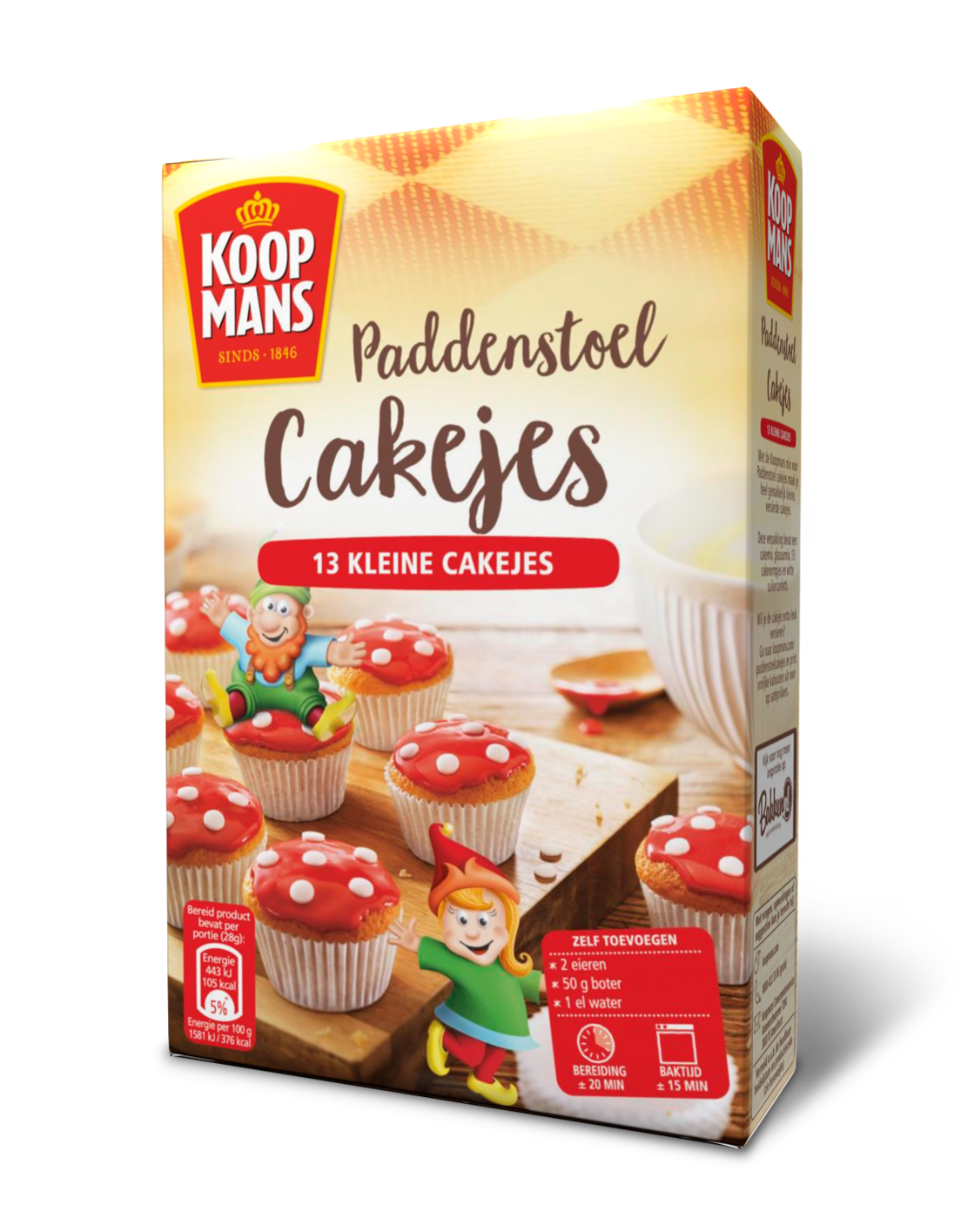 Paddenstoel Cakejes