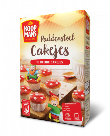 Paddenstoel Cakejes