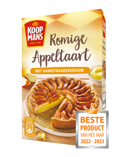 Romige Appeltaart