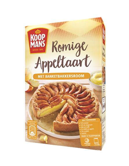 Romige Appeltaart