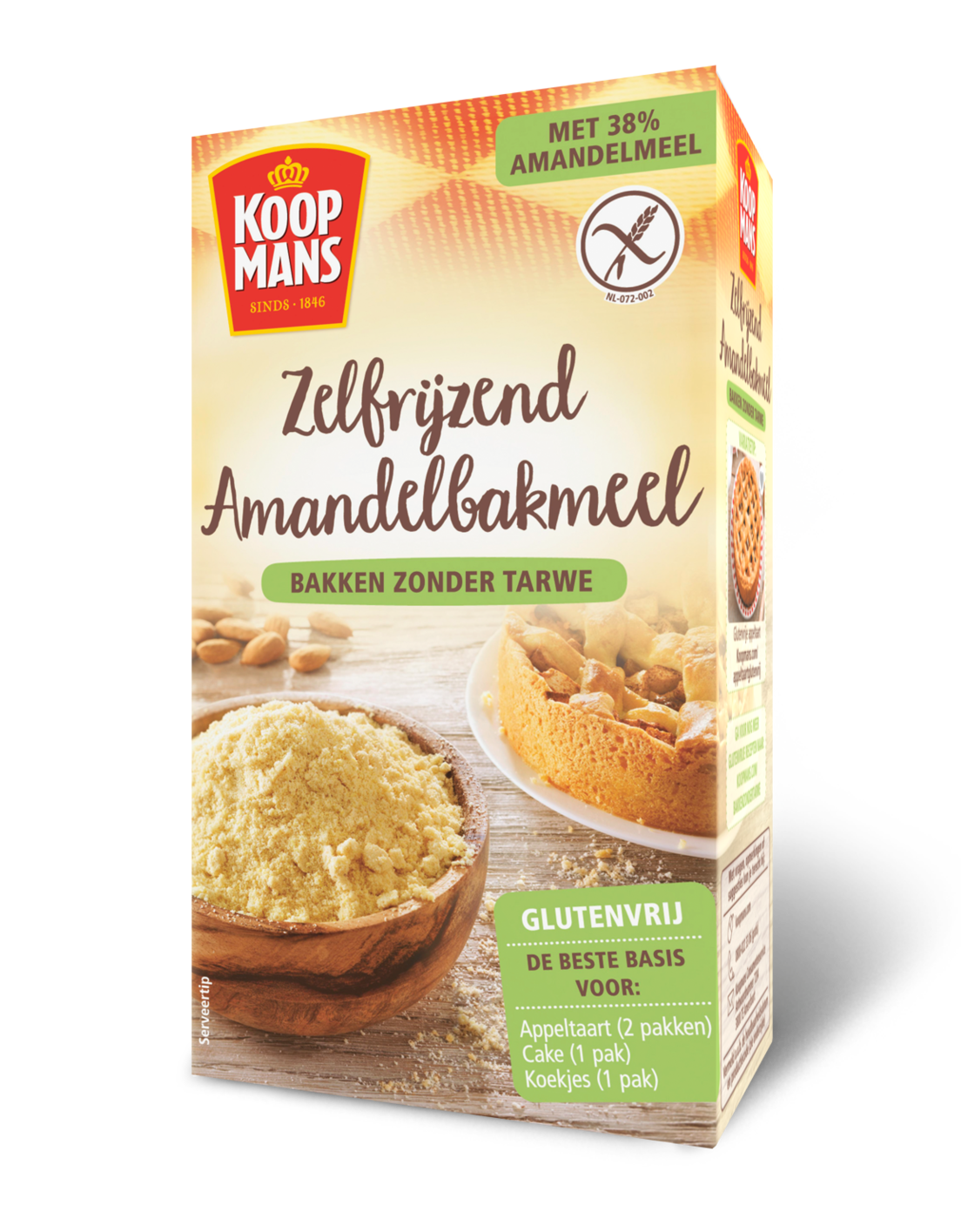 Zelfrijzend Amandelbakmeel (Glutenvrij)