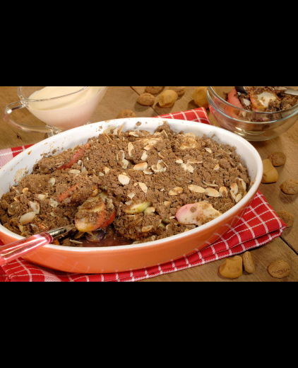 Appel-speculaas crumble