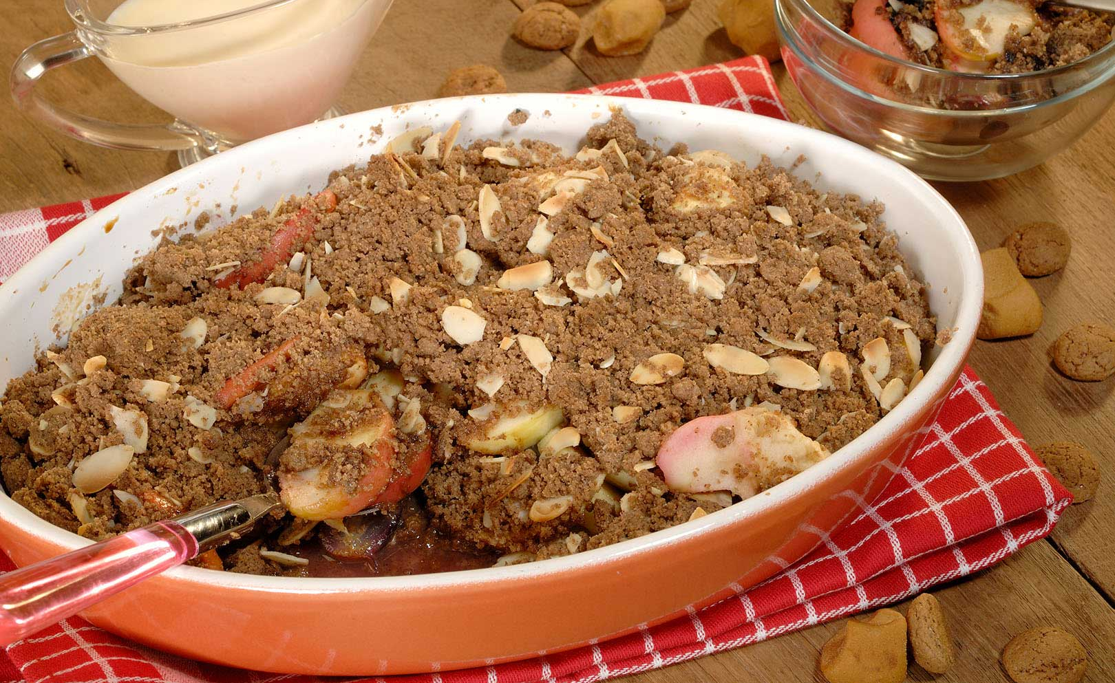 Appel-speculaas crumble