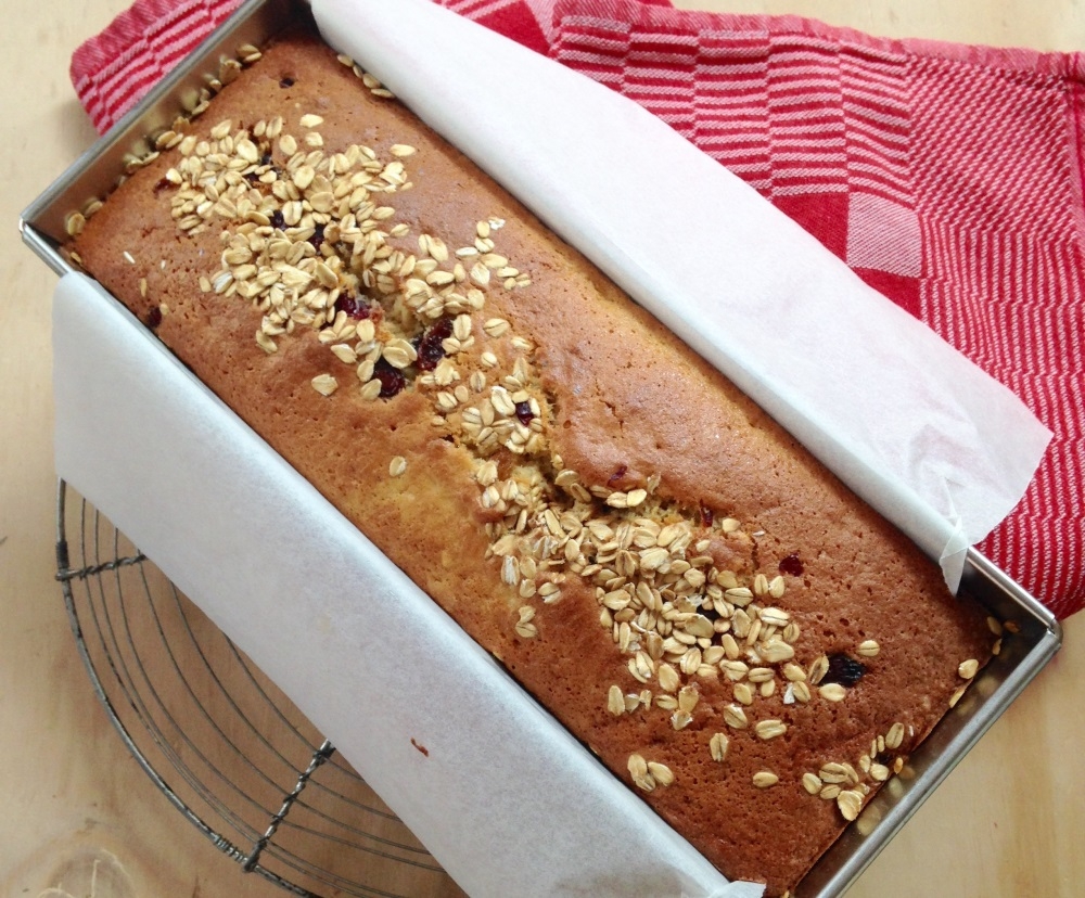 Appelmoescake (lactose vrije cake) van Saakje
