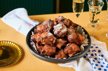 appel kaneel oliebollen