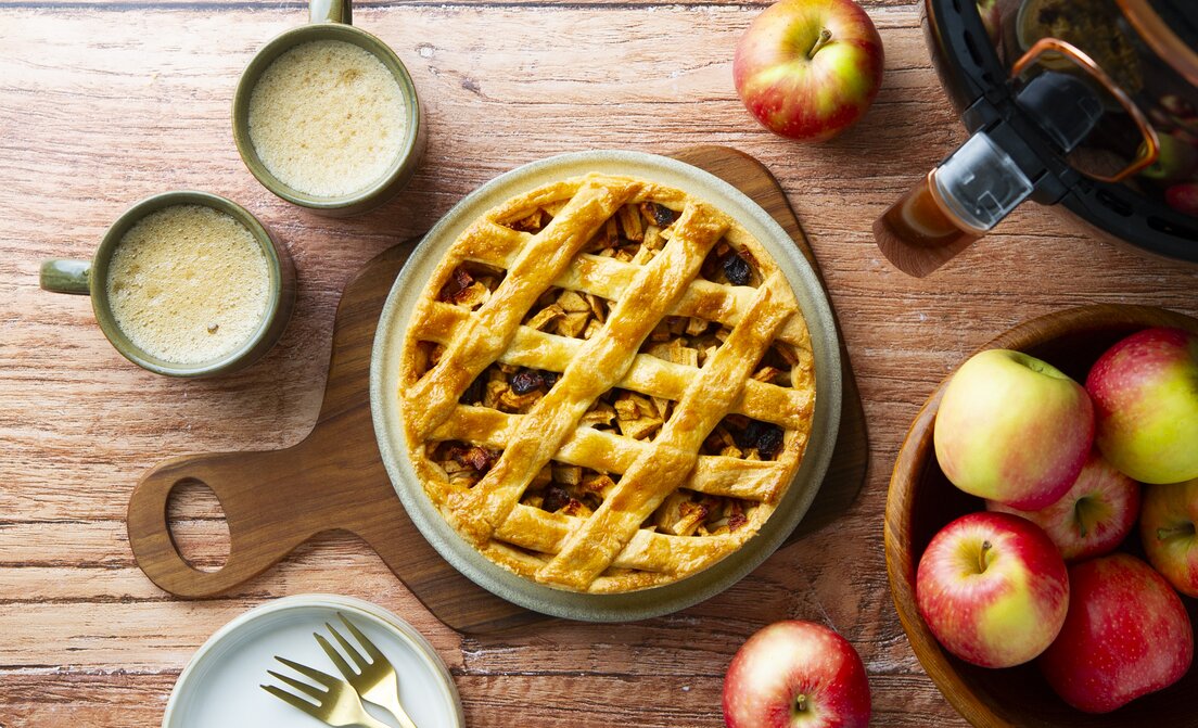 Appeltaart uit de airfryer