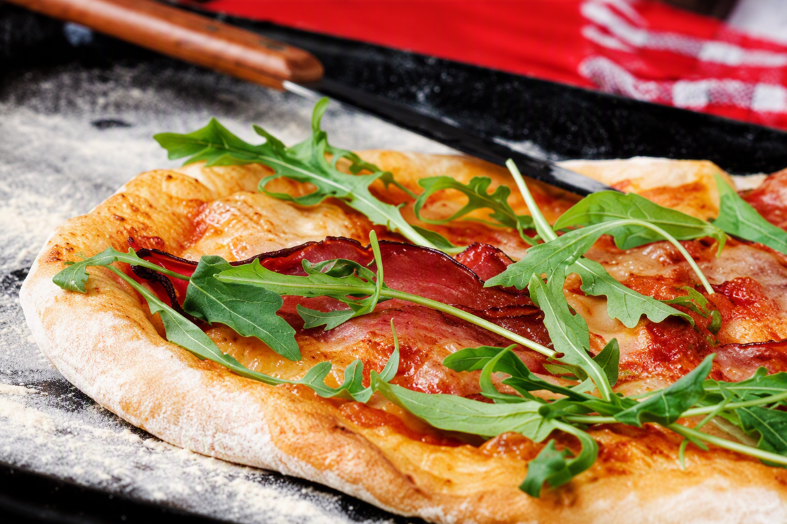 Biologische pizza