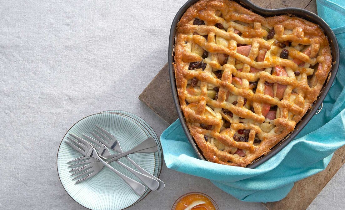 Boerenappeltaart