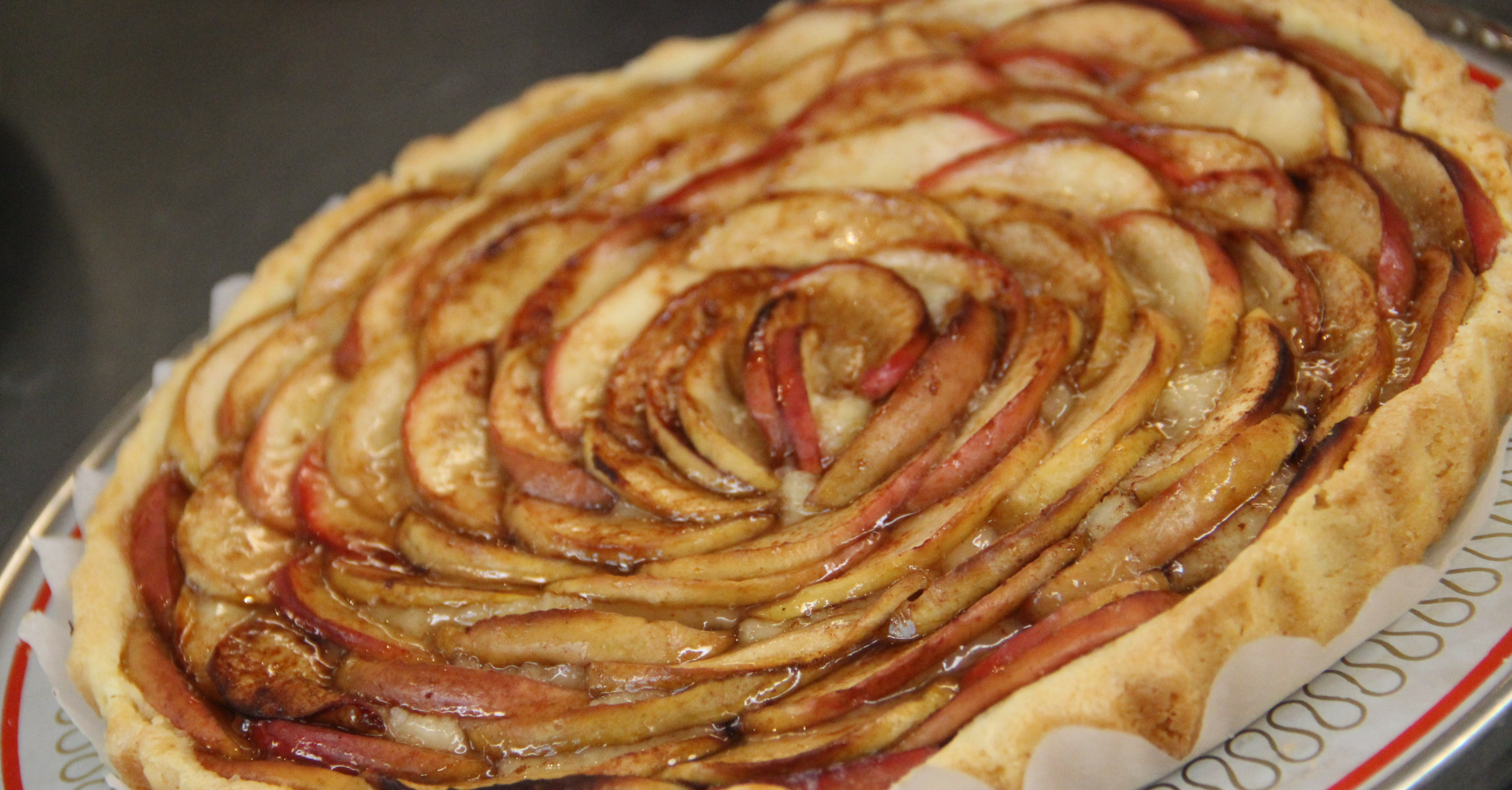 Boterkoek met appel van Saakje