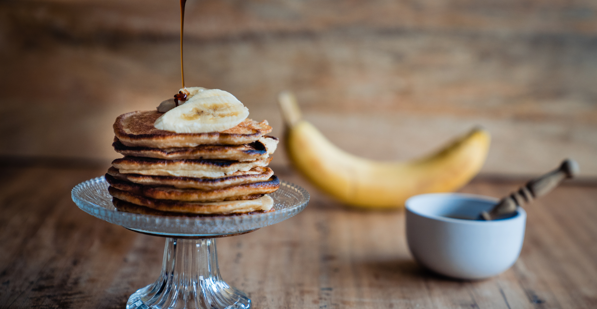 Havermout banaan pannenkoek
