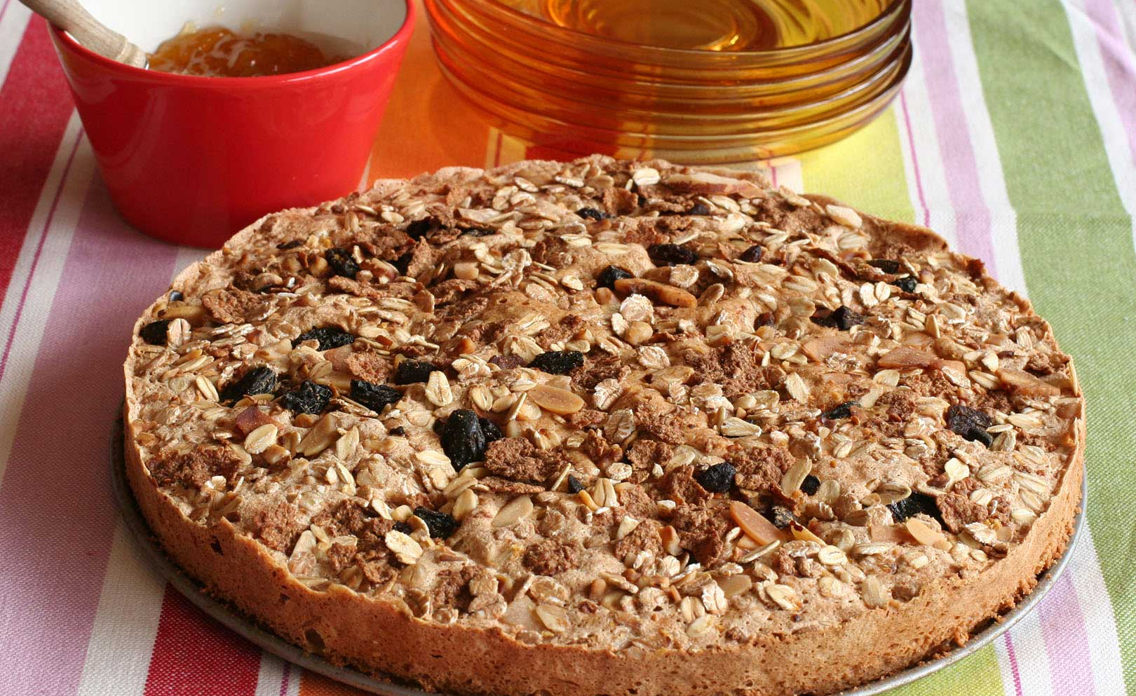 Dadelkoek met noten