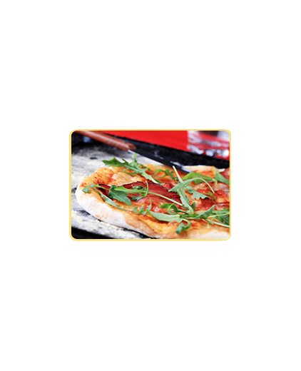 Biologische pizza