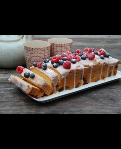 Boerencake met zomerfruit