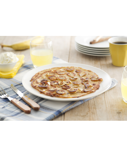 Banaanpannenkoeken met kokosmelk