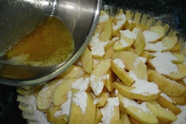 Appeltaart Ondersteboven