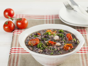 Coq au vin met champignons