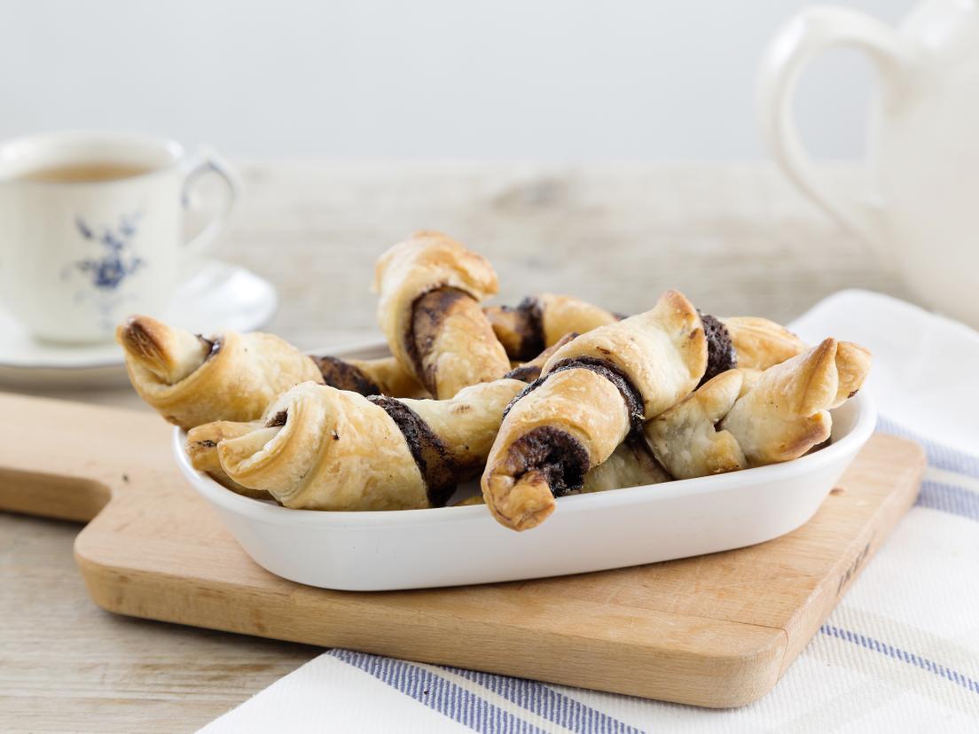 Chocolade croissants