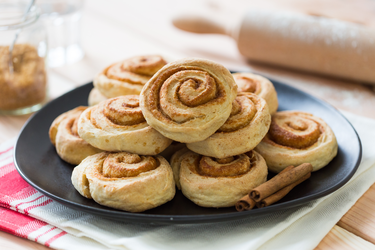 Cinnamon rolls heerlijke warme kaneelbroodjes