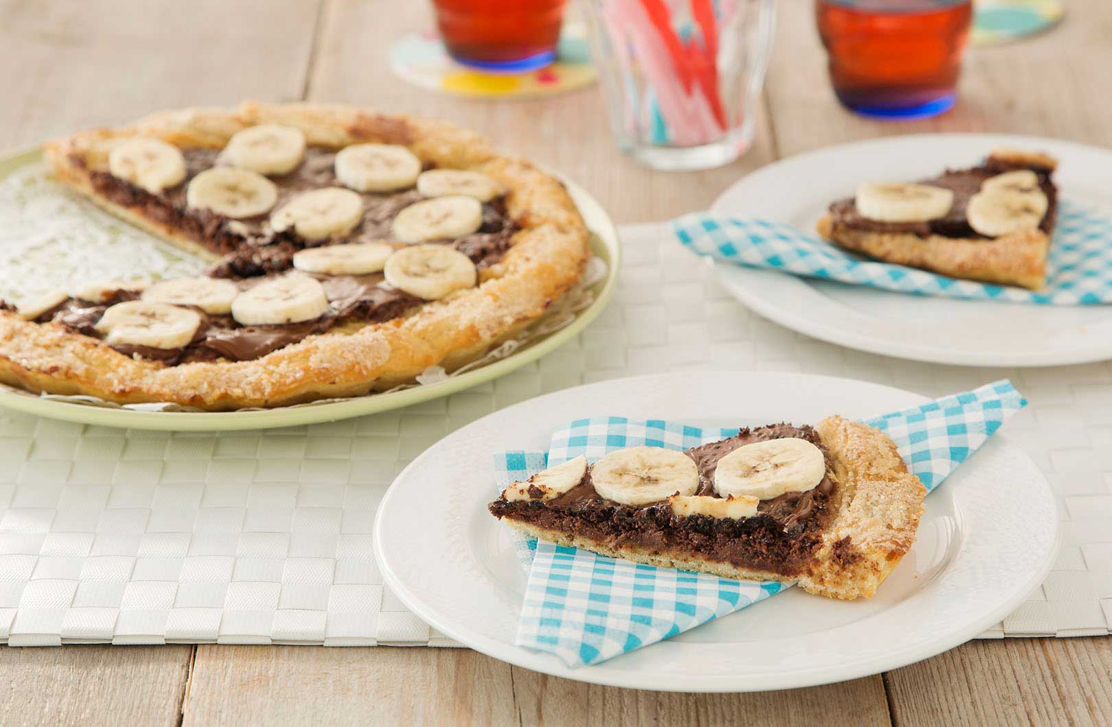 Chocolade pizza - Recept - Koopmans.com