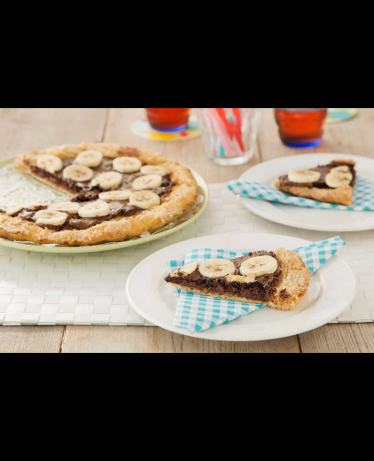 Chocolade pizza