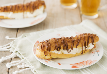 Eclairs met slagroom