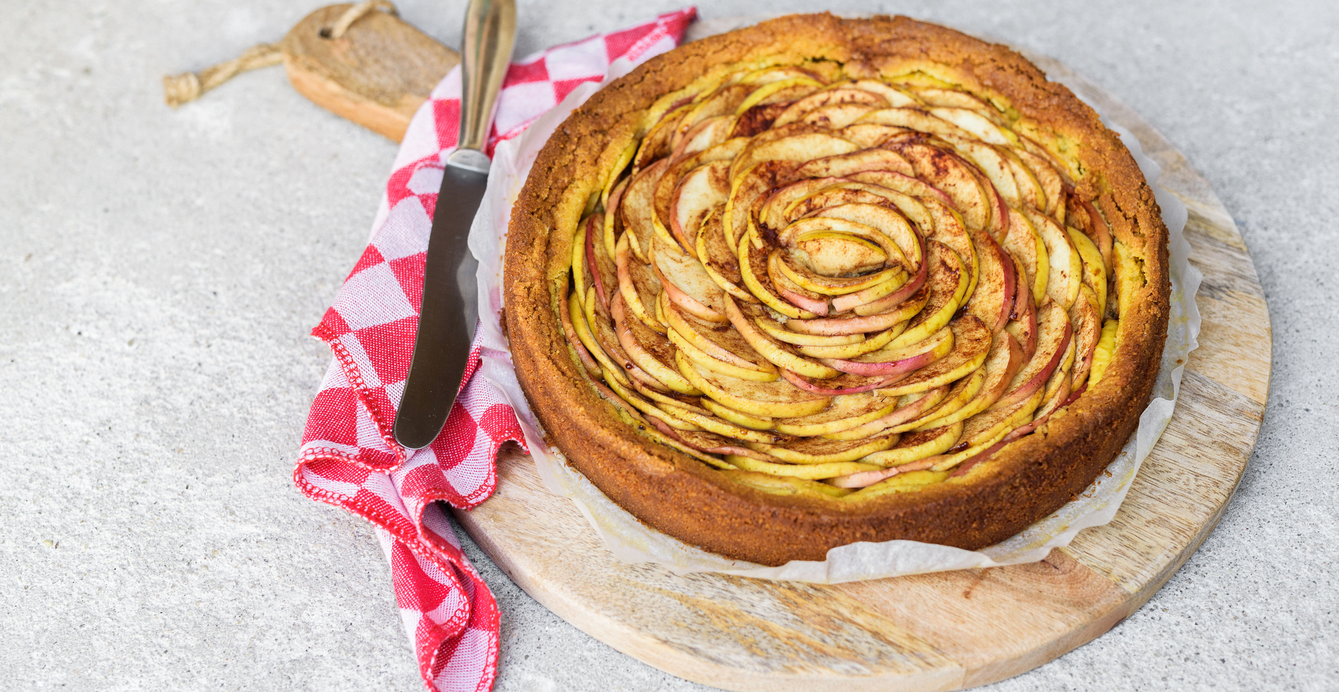 Franse Appeltaart (glutenvrij)