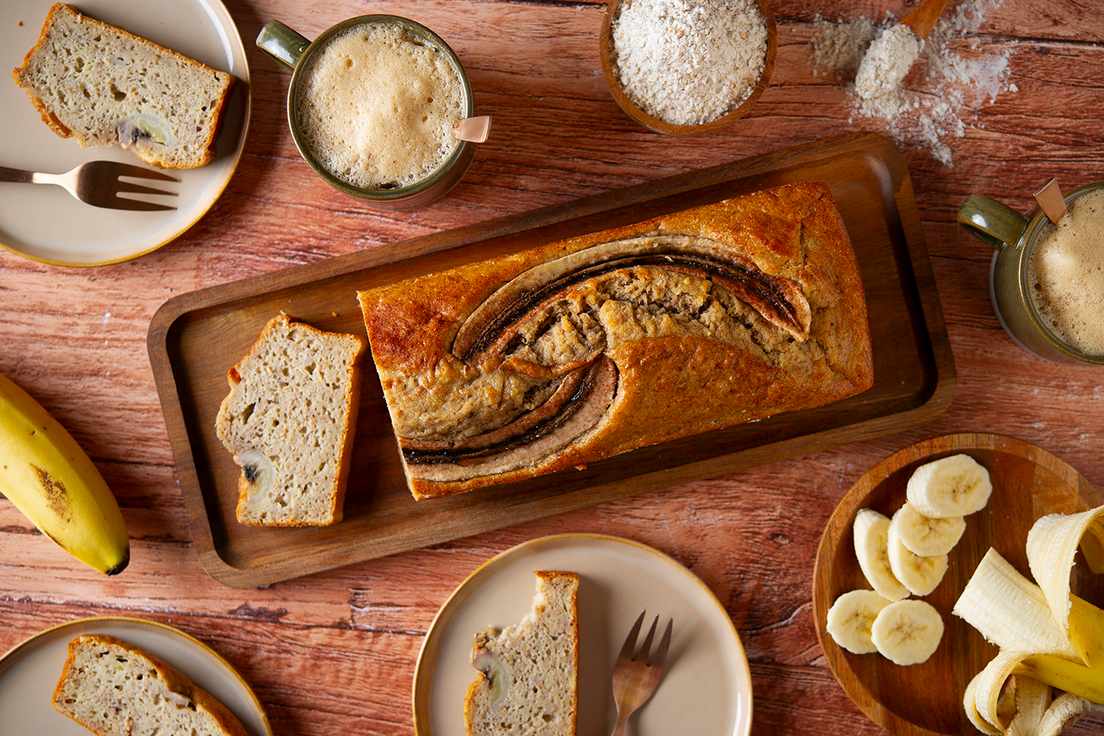 Gezond bananenbrood