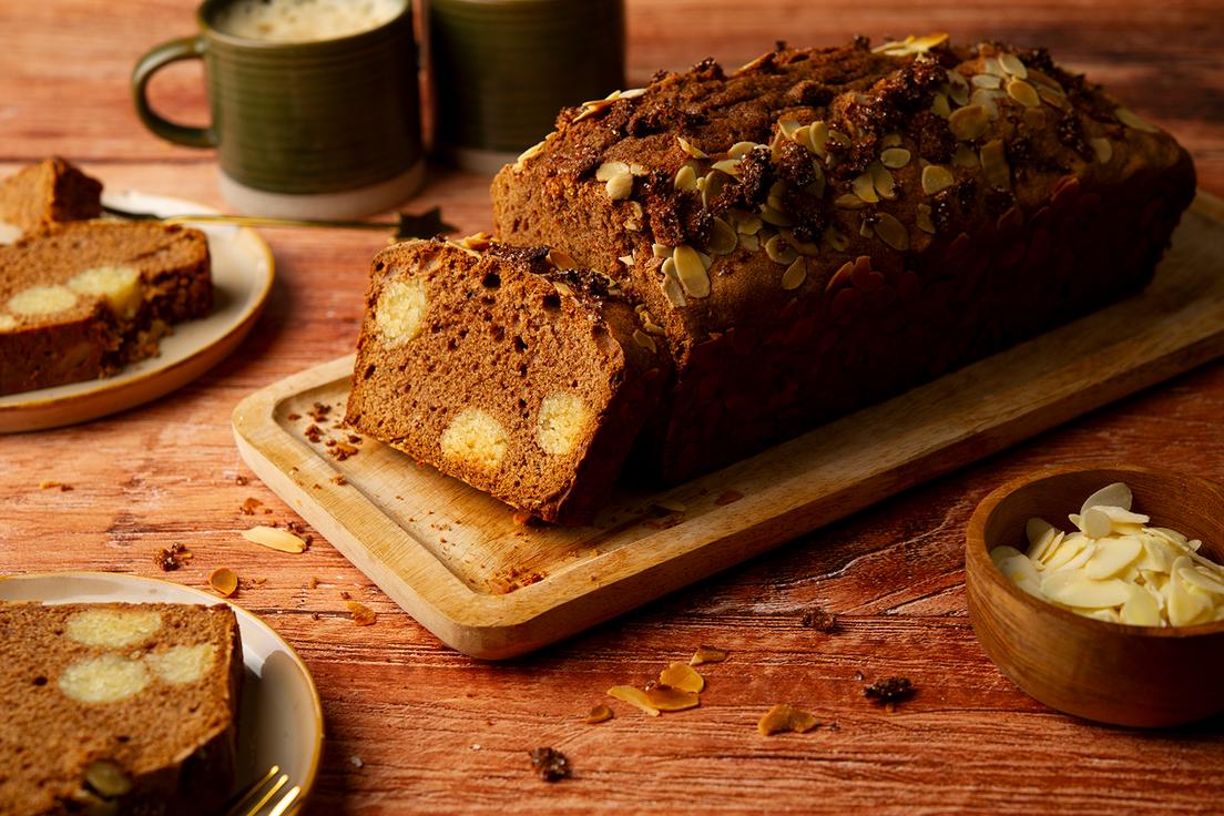 Gevulde speculaascake