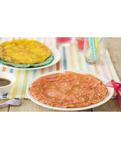 Gekleurde Feest Pannenkoeken