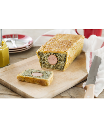 Boerenkool in bladerdeeg