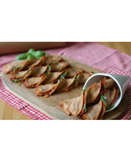 Pizza twisters van Hadewych