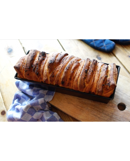 Pull apart brood met knoflook en kruiden van Danna