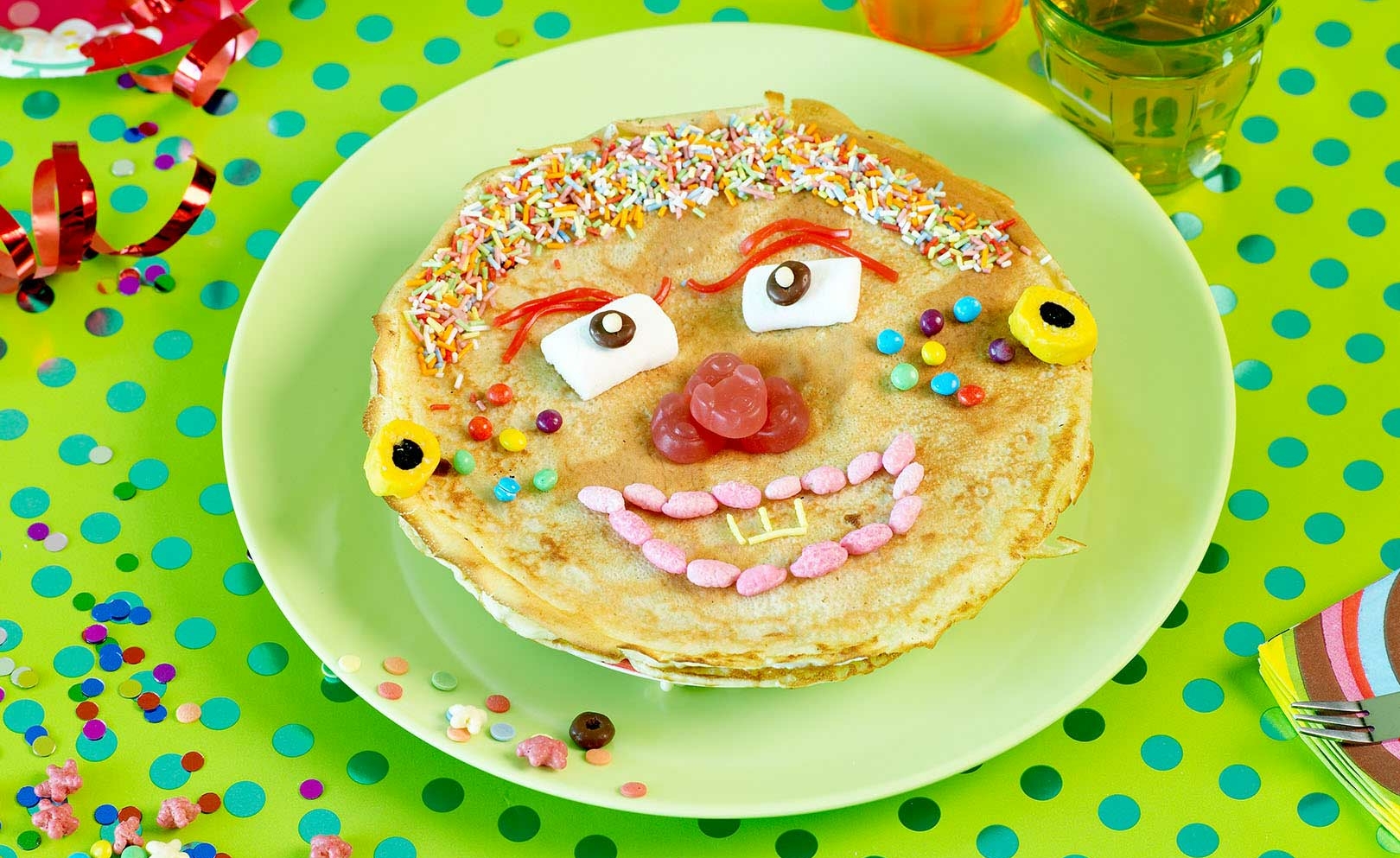 Kinderfeest pannenkoek (kinderversie)