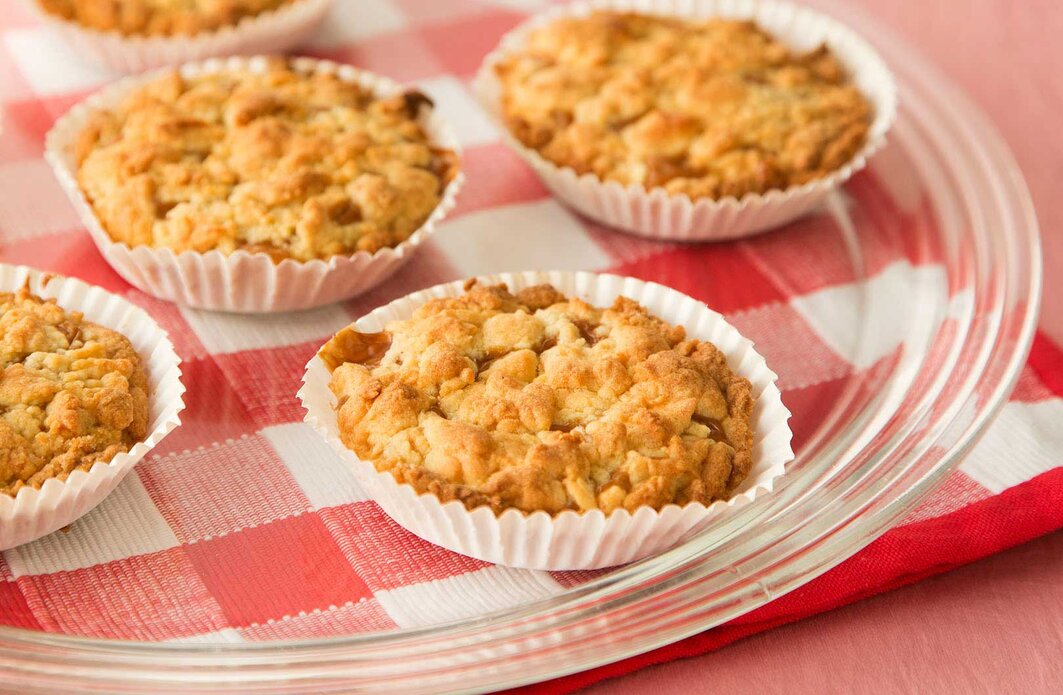 Kleine appeltaartjes bakken