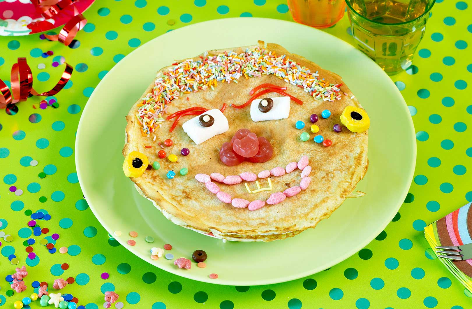 Kinderfeest pannenkoek (kinderversie)