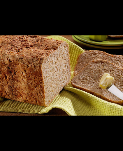 Kaasbrood in de broodbakmachine