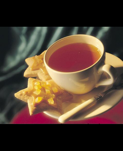 Koffiekoekjes met sinaasappelglazuur