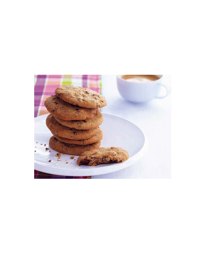 Koekjes met pecannoten en chocolade