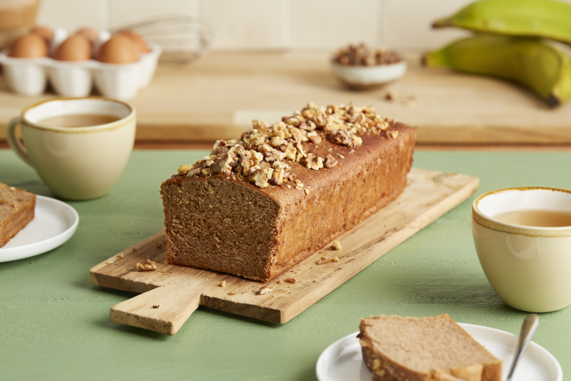 Verantwoorde bananencake