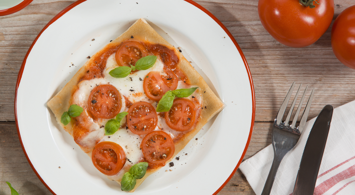 Mini Pizza Caprese