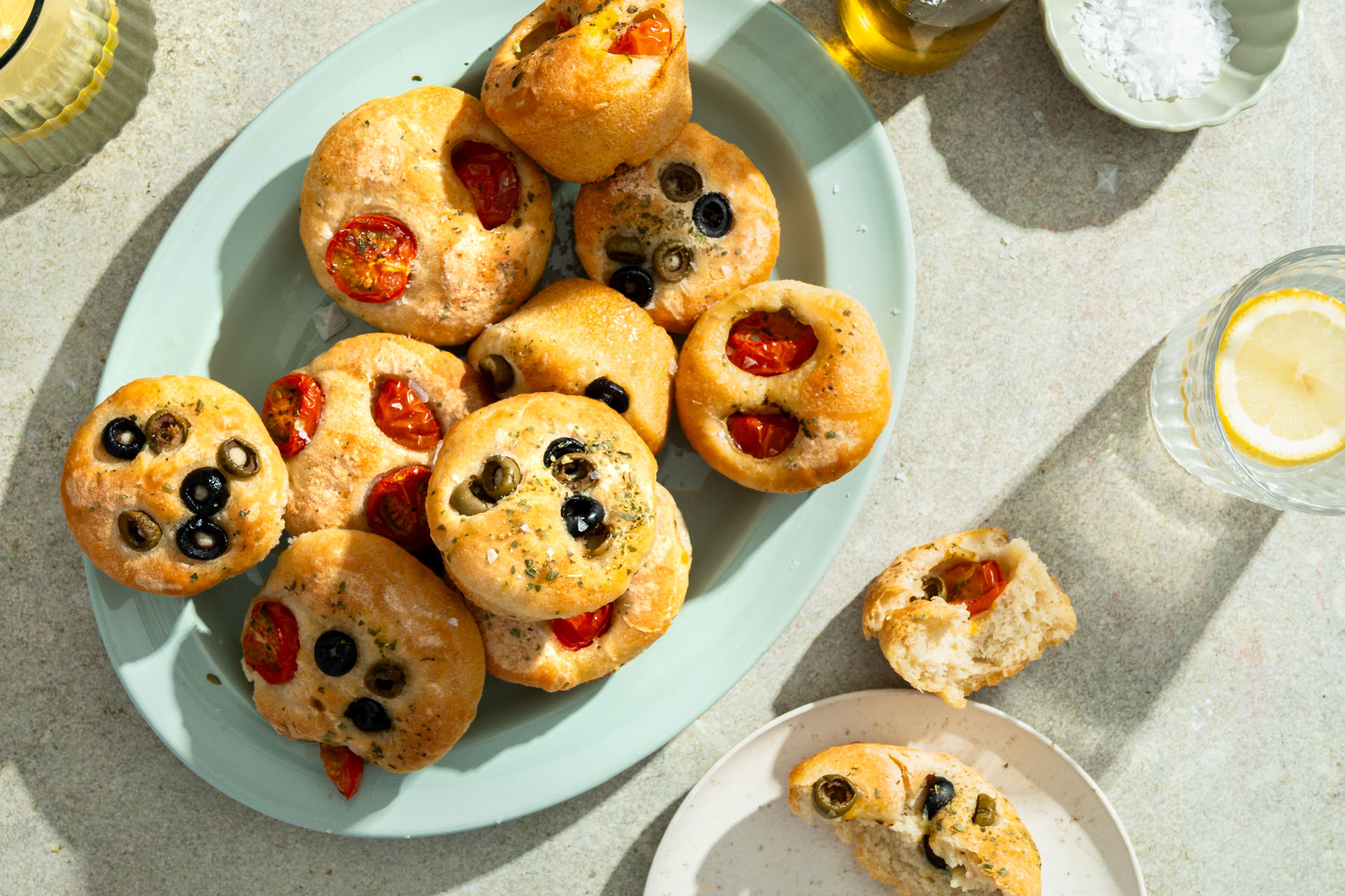 Mini focaccia