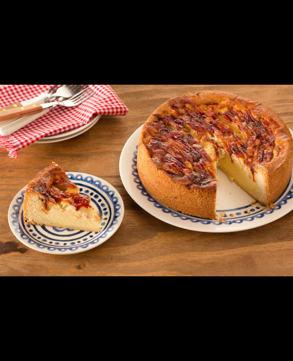 Mascarpone appeltaart