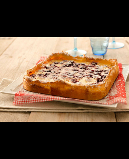 Mascarpone-Cheesecake met kersen