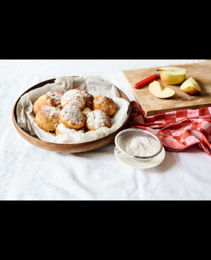 Oliebollen uit de oven met appel | Oviebollen