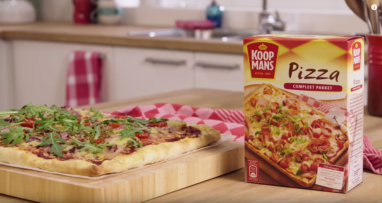 Aan boord Ligatie draai Recept: Pizza Compleet - Koopmans.com