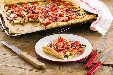 Plaatpizza van Pizzabodem Italiaans
