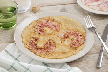 Pannenkoeken met spek