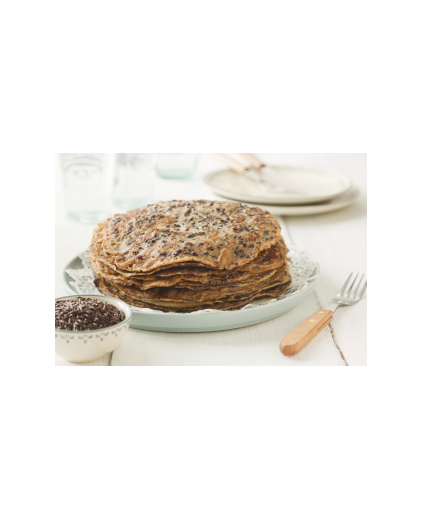 Pannenkoek stracciatella