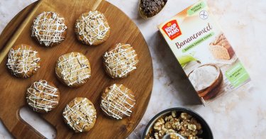Koekjes met walnoot en chocolade